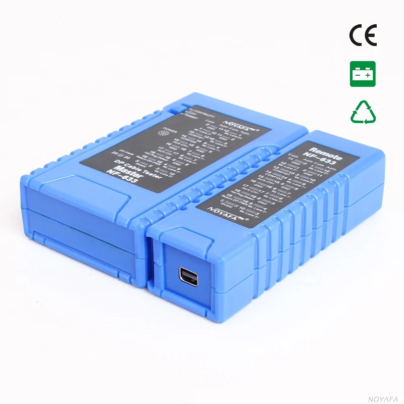  NOYAFA New Arrival NF-633 HDMI Cable Teser DisplayPort Cable Tester testing DisplayPort cables erro