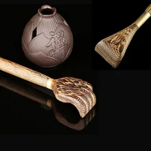 Длинная Массажная чесалка для спины из натурального дерева, ручка-скребок, практичная ручная ручка для всего тела