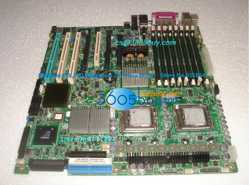 

High quality X7DA8-G2 X7DA8 Dual Xeon 771 Pin Server Workstation Board well tested working 100% Tested Good Quality