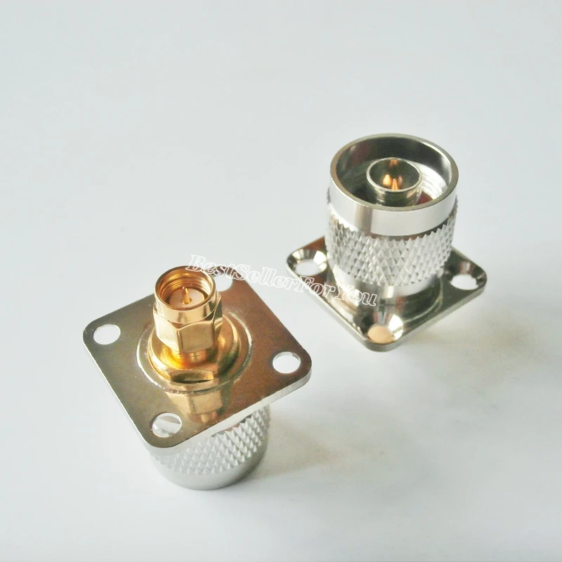 1 шт. прямой адаптер M/M со штекером N на штекер SMA|adapter connector|sm plugadapter plug |