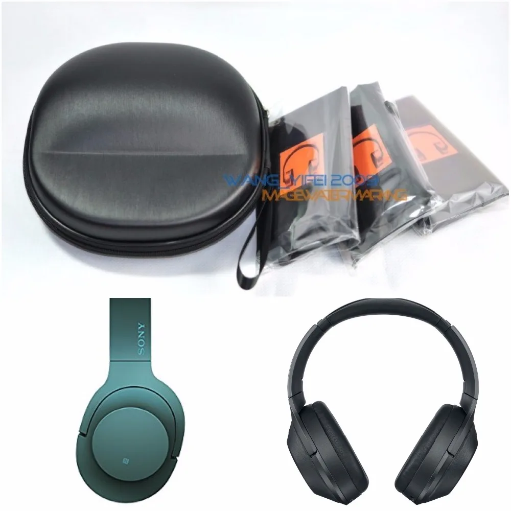 Жесткий чехол и сумка группы для sony MDR-1000 X/B X/C MDR 100ABN крутые наушники черный металлический провод корпус с рисунком