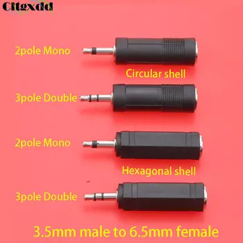 clttgxdd 50pcs 3.5mm Male to 6.5mm Female headphone Microphone conversion 3.5 plug to 6.35 Jack Stereo Audio Adapter cable
clttgxdd 50pcs 3.5mm Male to 6.5mm Female headphone Microphone conversion 3.5 plug to 6.35 Jack Stereo Audio Adapter cable