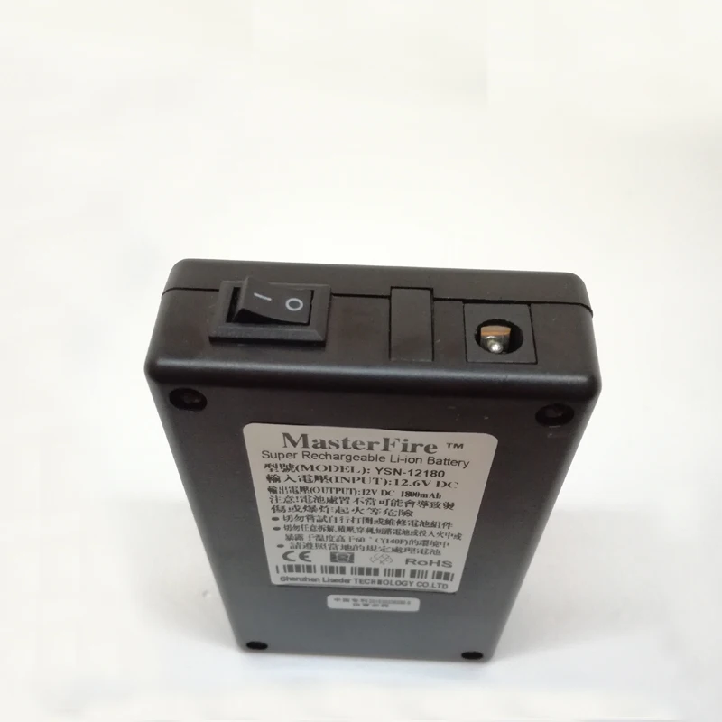 MasterFire портативный YSN-12180 DC 12V 1800mah литий-ионная аккумуляторная батарея для камеры видеонаблюдения