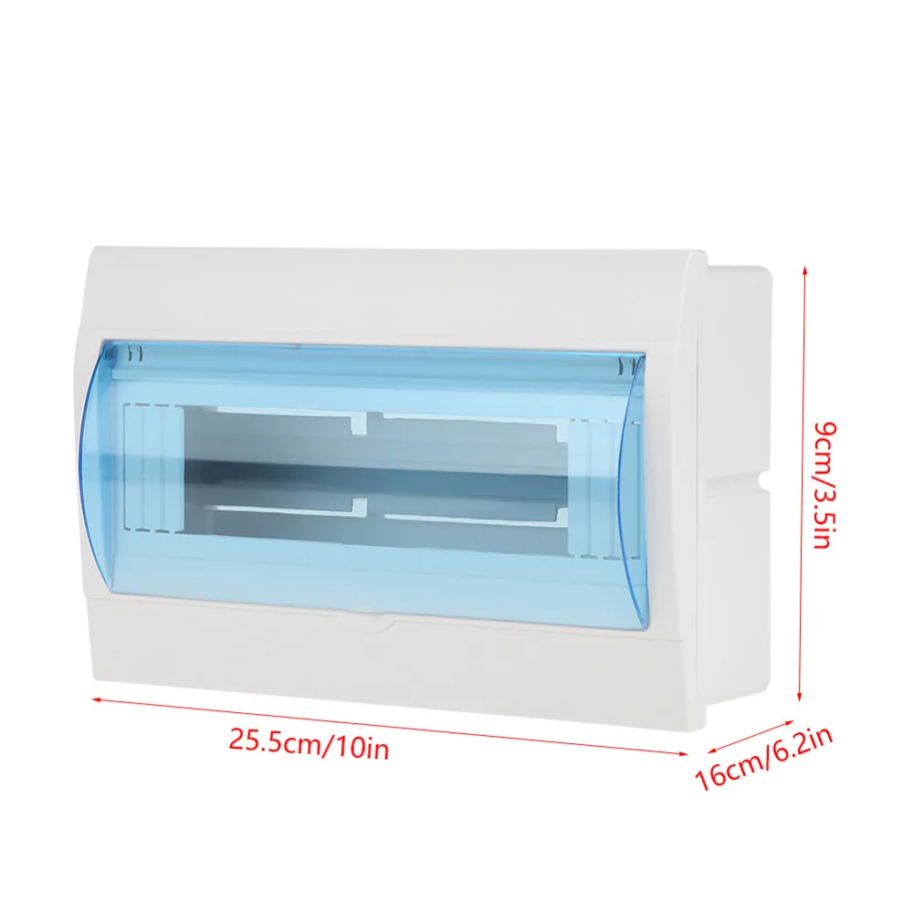 Пластиковый распределительный ящик 9-12 способов распределительный блок для 9-12 способов автоматический выключатель внутри на стене