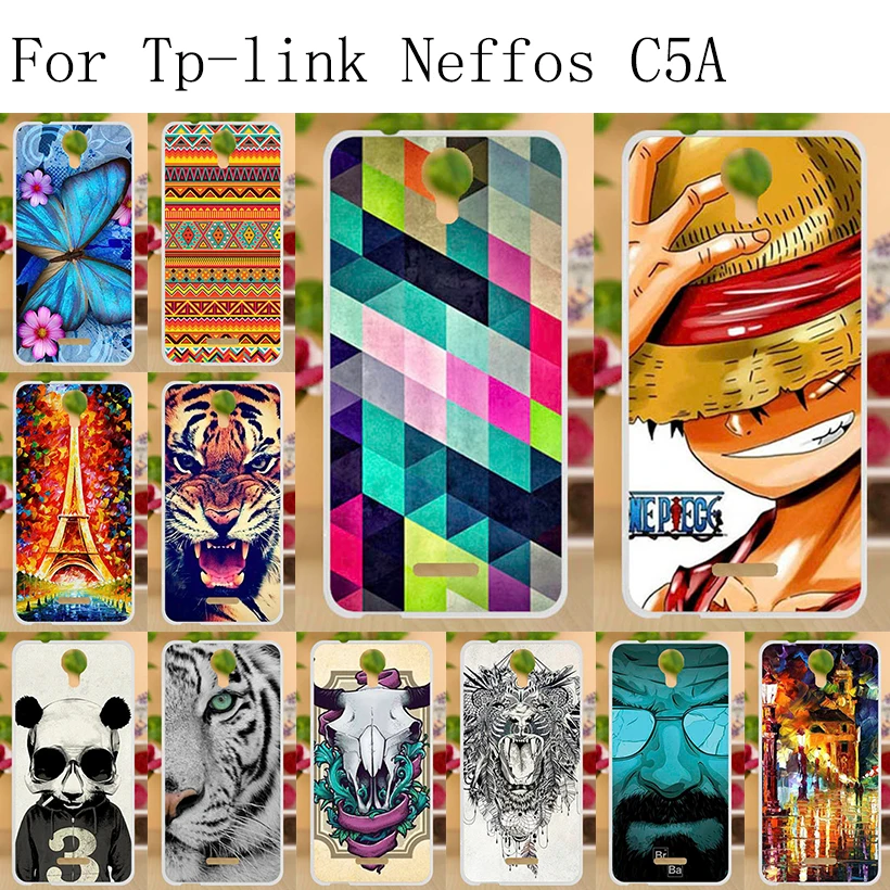 

5.0" For TP-Link Neffos C5A Case Silicone Gel Soft TPU Phone Case Cover Celular For TP-Link Neffos C5A TP703A Capa Bumper