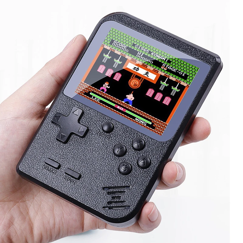 Retro Game Console Player on TV Mini Handheld Game Console 8-Bit 3.0 Inch Built-in 400 Games Box Classic Retro Gamepad Gift Kid Retro Game Console Player on TV Mini Handheld Game Console 8-Bit 3.0 Inch Built-in 400 Games Box Classic Retro Gamepad Gift Kid