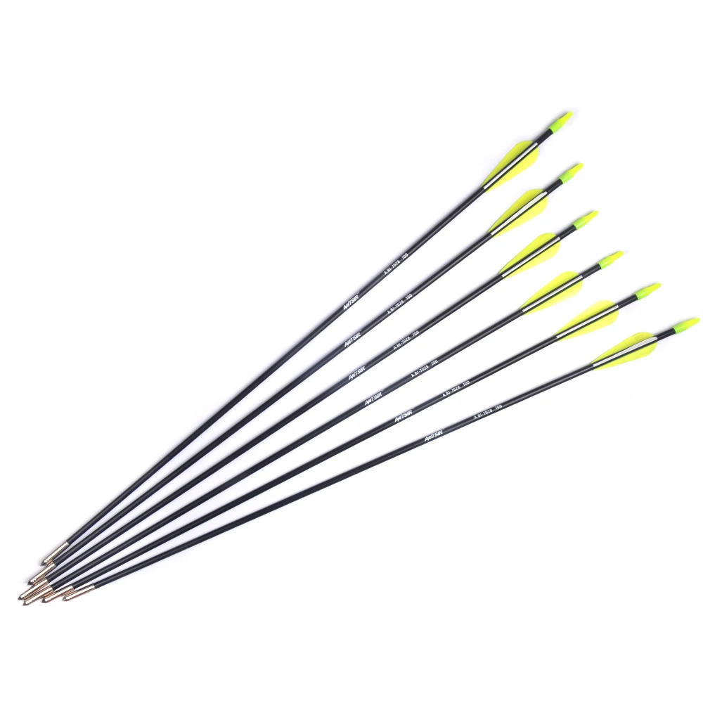 No logo XFC-Pfeil Farbe : 12 pcs 6/12/24 Pcs 30 Inches Mixed Carbonpfeile 500 Spine Durchmesser 7,8 mm mit explosionsgeschütztem for Verbundbogenbogenschieß No logo XFC-Pfeil Farbe : 12 pcs 6/12/24 Pcs 30 Inches Mixed Carbonpfeile 500 Spine Durchmesser 7,8 mm mit explosionsgeschütztem for Verbundbogenbogenschieß