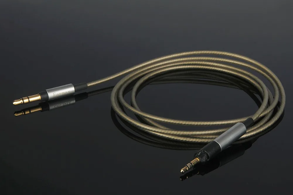 Upgrade replacement Silver Plated Audio Cable For Sennheiser HD 2 30i 2 30g HD 2 20s Over On Ear Headphones