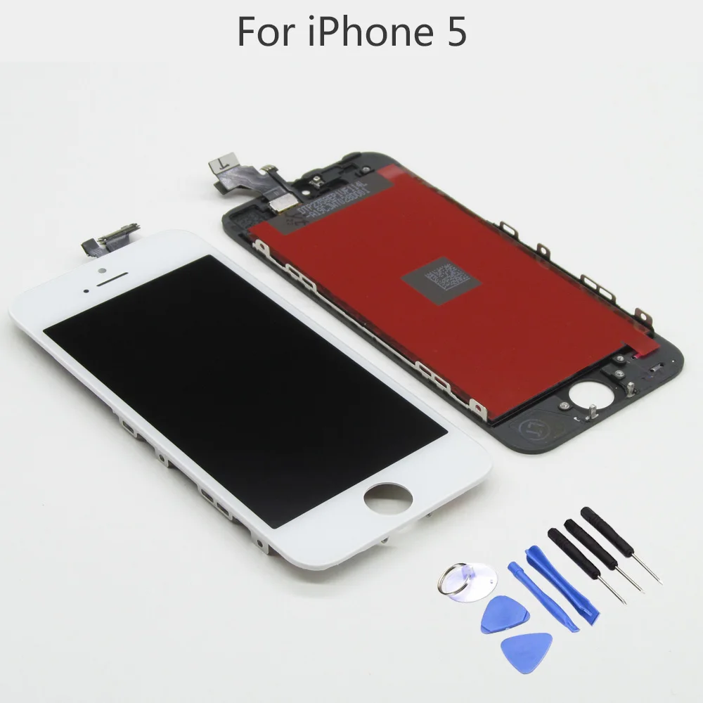 imágenes para 1 unidades de 4 "de Pantalla LCD Para el iphone 5 Reemplazo de la Exhibición Con Kits de herramienta de Pantalla Táctil Digitalizador Asamblea Sin Píxeles Muertos envío gratis imágenes para 1 unidades de 4 "de Pantalla LCD Para el iphone 5 Reemplazo de la Exhibición Con Kits de herramienta de Pantalla Táctil Digitalizador Asamblea Sin Píxeles Muertos envío gratis
