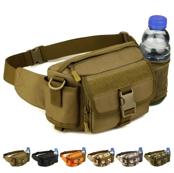 

X-Online 040117 hot sale man Camouflage printing waist bag men mini cashing bag