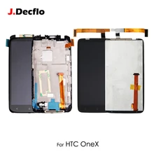 For HTC ONE X G23 XL AT T S720e LCD Display Touch Screen Digitizer Assembly Replacement With/No Frame Original 5.0" Black