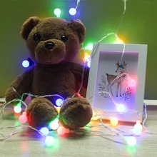 1,2/2,4/4,8 Вт диоды питающиеся от батареек струнные огни постоянный яркий свет/Вспышка IP44 водонепроницаемые вечерние украшения