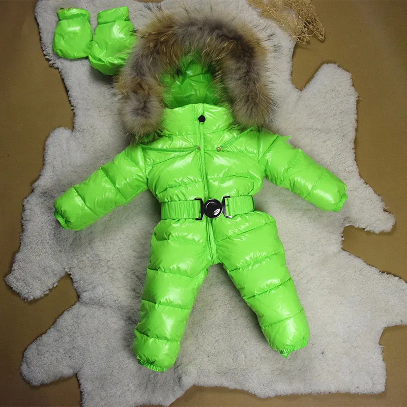 

Baby Rompers Winter Thick Boys Costume Girls Boys Warm Infant Snowsuit Kid Jumpsuit Children Outerwear Baby Wear 0-3T Polyester