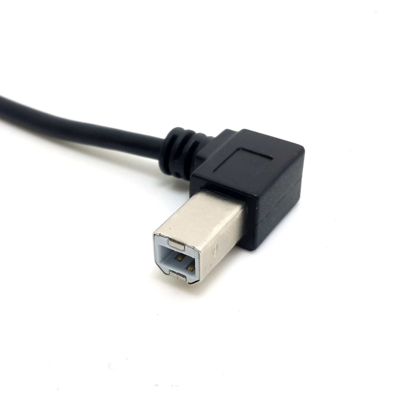 Кабель для сканера принтера под прямым углом 90 градусов USB 2 0 A папа B 50 см|angle usb|right