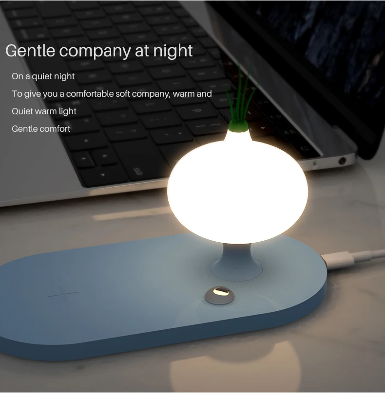 Fast Charging Wireless Charger Night Lamp (13)