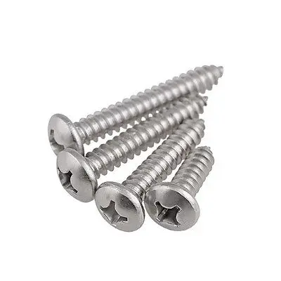 

50pcs M4*0.7 10/12/16/20/25/30/35/40/50mm 304 Stainless Phillips Pan Self Tapping Drilling Screws