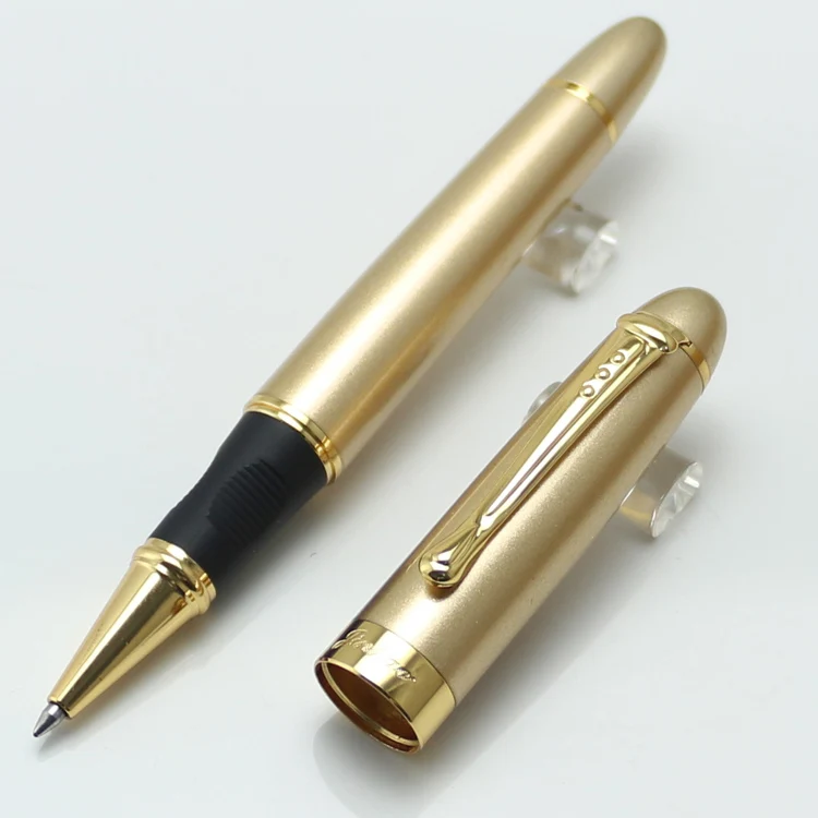 Jinhao X450 высокое качество 0,7 мм Ручка-роллер Металлический Золотой зажим без пенал для карандашей ручки Caneta писать подарочные ручки - Цвет: 15