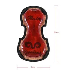 Универсальный прозрачный красный канифоль Colophony с низким уровнем пыли ручной скрипки канифоль для Скрипка Альт Виолончель Строки