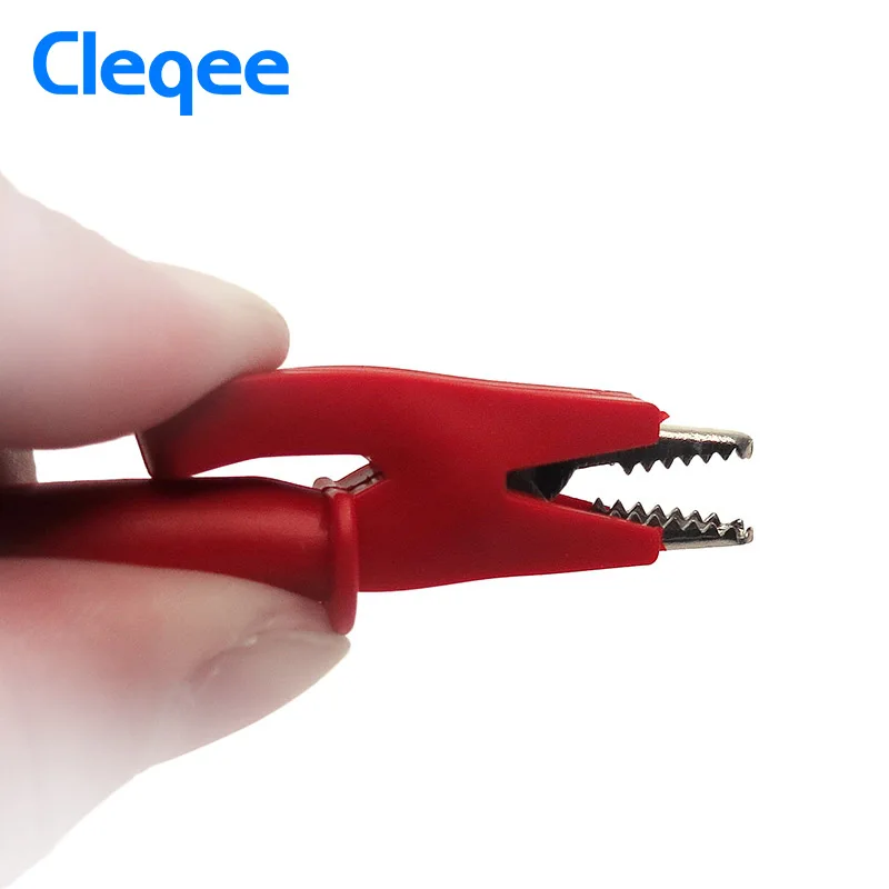 Cleqee P1024 двухсторонние зажимы кабель Аллигатор Тестирование зонд свинцовый