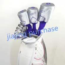 Maruman FL III женские клюшки для гольфа Гольф клуб Драйвер+ fairway wood+ Графит утюги+ Паттер; гольф-клуба