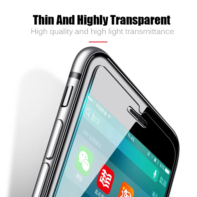 Mousmi 2.5D 9H стекло для iPhone 6 6s Plus защита стекла Apple X экрана закаленное 6s|Защитные