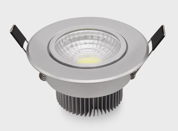 1X Super Bright Dimmable Led downlight light COB Ceiling Spot Light 3w 5w 7w 12w ceiling recessed Lights Indoor Lighting