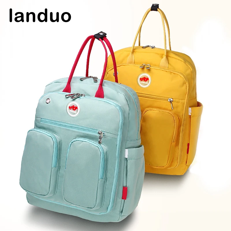 

landuo LAND Nursing Bag Fashion Diaper Bag Large Space Backpack For Mummy Baby Care Nappy