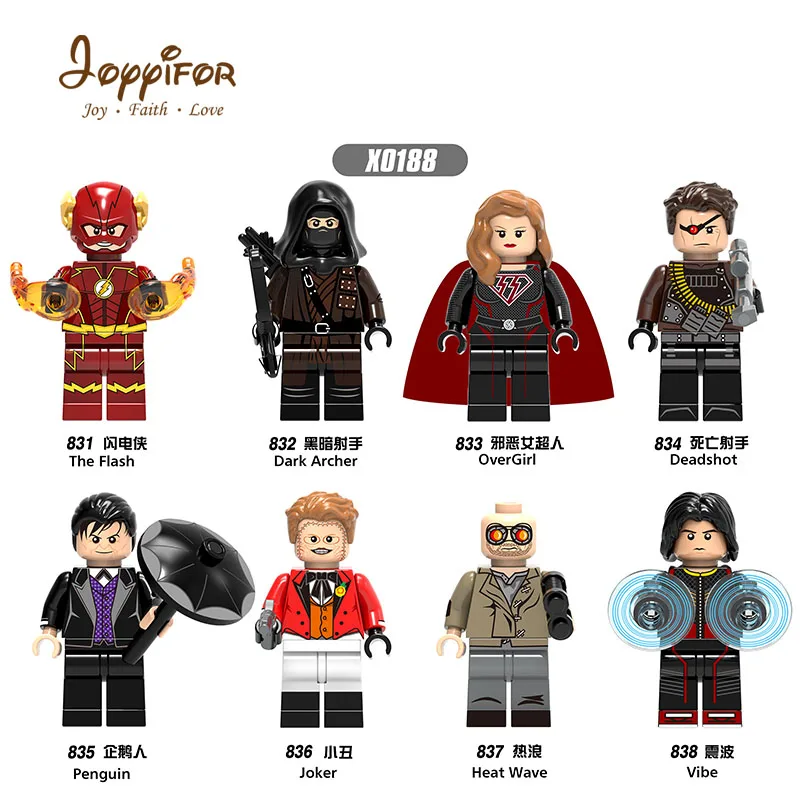 

JOY YIFOR Imperial Redcoat Army Soldier Building Blocks Compatible with Legoingly Original brand the flash dark archer Joker