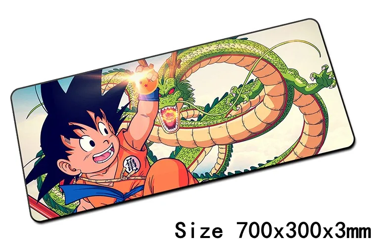 Коврик для мыши Dragon Ball 700x300x3 мм коврик для мыши мышь Notbook компьютерная padmouse дешевый игровой коврик геймер к клавиатуре коврики для мыши - Цвет: Size 700x300x3mm