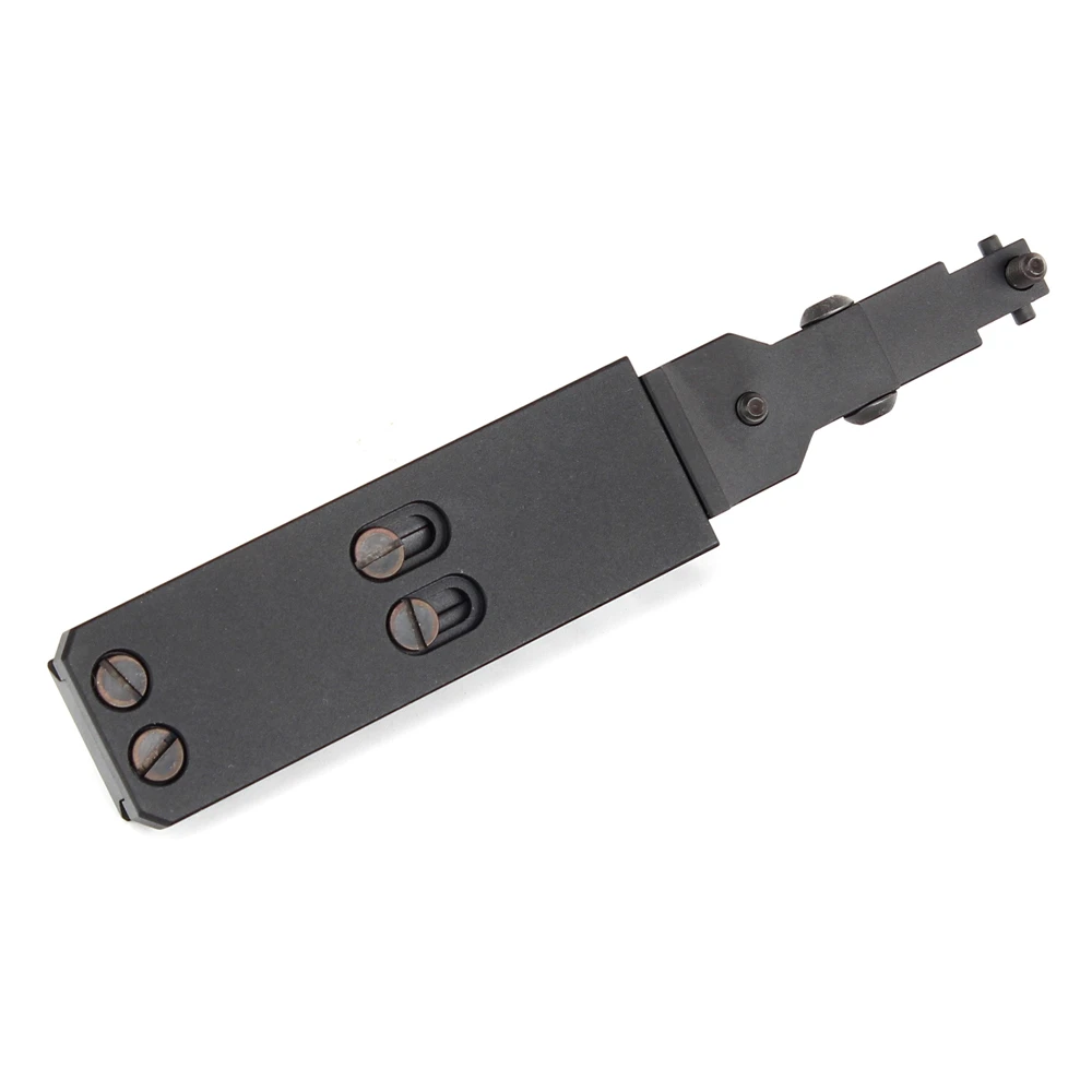 ohhunt Mini Red Dot Sight Mount with Integral Rear Iron Sight AK-47 AK-74 for Aimpoint T1 Micro Primary Arms MD06 and Vortex Sparc (7)