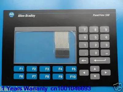 

DHL/EUB 2pcs NEW AB Panelview 550 2711-B5A1 2711-B5A2 Membrane KEYPAD 15-18