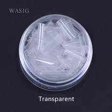 500 шт 10 мм термоусадочные трубки инструменты для наращивания волос прозрачный цвет