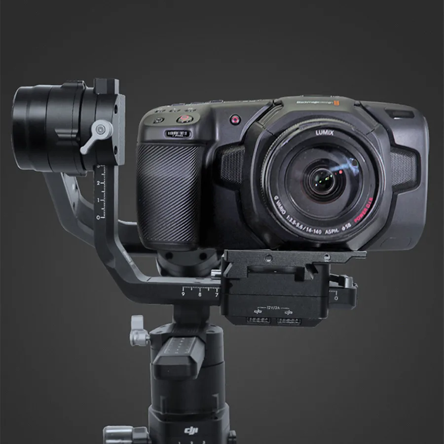 Jadkinsta быстромонтажная пластина с резьбой 1/" для DJI Ronin S bmpcc4k Zhiyun 2 3 Gimbal стабилизатор быстросъемная пластина