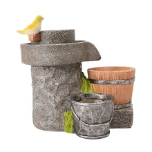 1 шт. крошечные искусственные микро цветы для пейзажа суккулентные растения садовый горшок(Millstone) A30