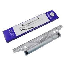 

1PC 30cm Universal Foot Angle Parallel Ruler Designer Drawing Balancing Scale Rulers Multi-purpose Rolling Ruler NEW