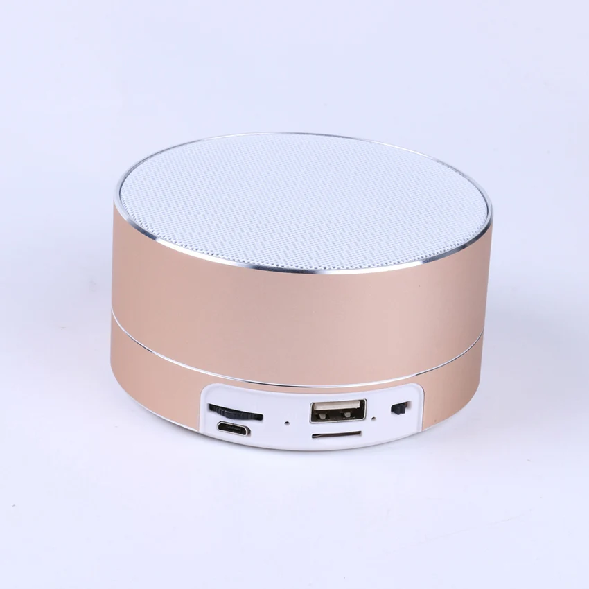 Aimitek A11 Metal Bluetooth Speaker-gold