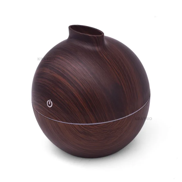 

130ml USB Ultrasonic Cool Mist Humidifier Air Purifier Aroma Essential Oil Diffuser for Office with Colourful Change LED Light