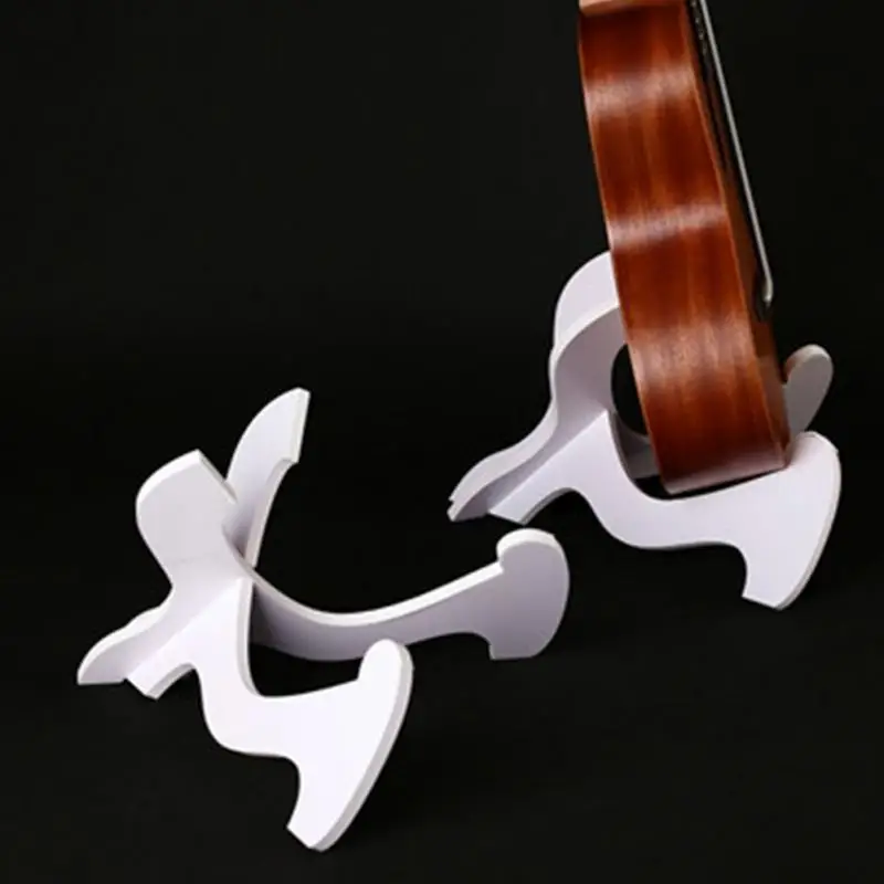 

High Quality Hardwood Guitar Bass PVC Foldable Collapsible Holder Stand Ukulele Violin Mandolin Banjo Accessories