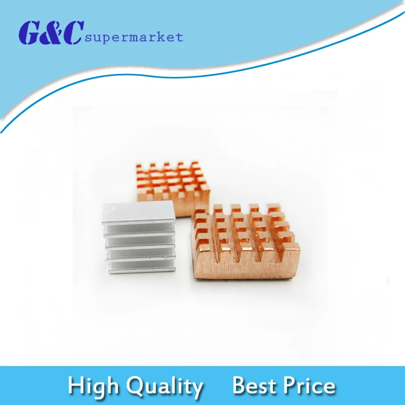 

raspberry pi 3 heat sink aluminum raspberry pi 2 3 copper heat sink diy kit
