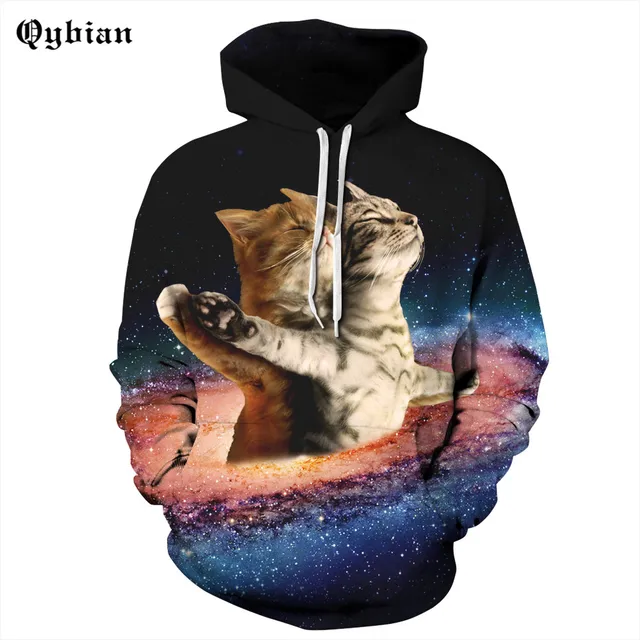 qybian autumn hot titanic cat 3d galaxy printed sweatshirt men blood qybian autumn hot titanic cat 3d galaxy printed sweatshirt men blood youth fashion brand clothing hip