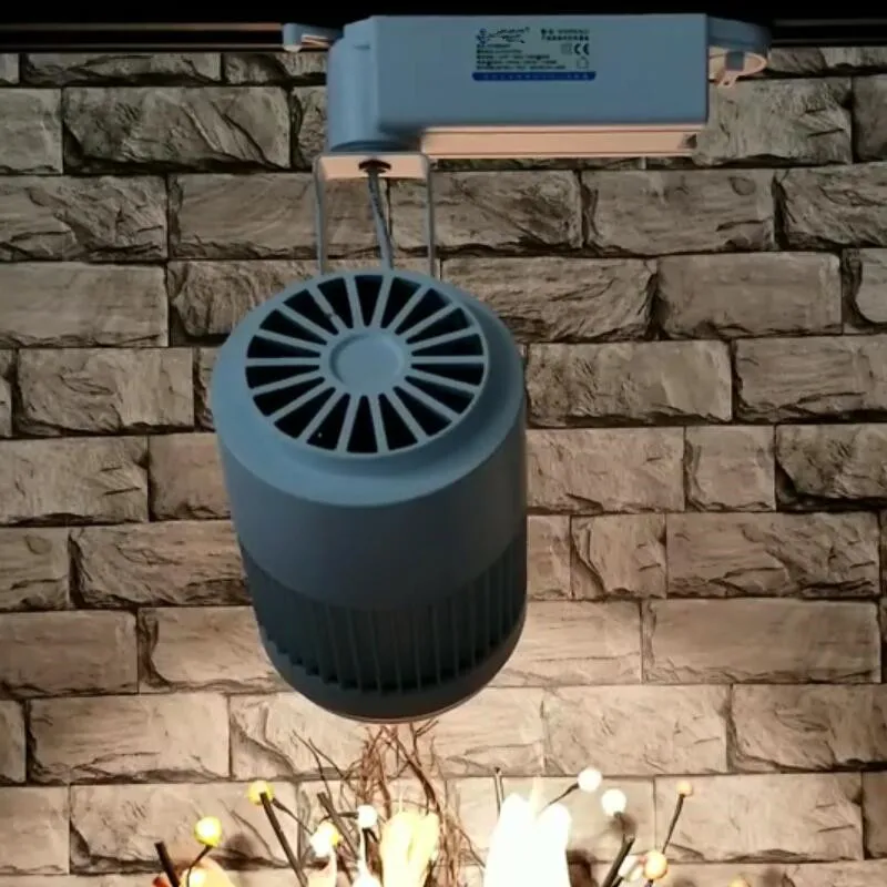 Lâmpada de Parede Levou Faixa Spot Light Holofotes Led Rastreamento Ac110v - 240 v Luz Noverty 30 w 40 50 Cob 5 Holofotes LED Rastreamento AC110V 240 V luz Noverty