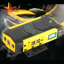 69800 мАч автомобиля Пусковые устройства большой разряда Diesel Мощность банк для автомобиля Двигатель автомобиль усилитель Start джемпер Батарея желтый