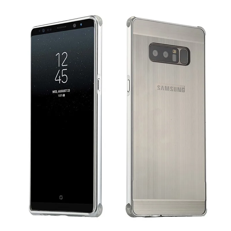 

Original Case For Samsung Galaxy Note 8 Case Luxury Metal Aluminum Frame Plastic Cover For Samsung Galaxy NOTE 8 Note8 Case