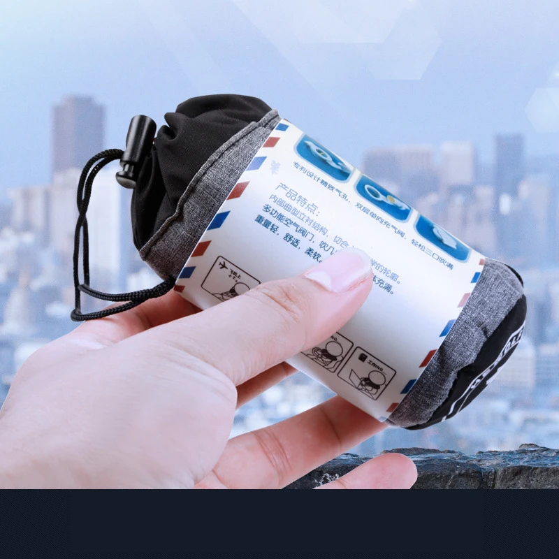 VILEAD портативный u-образный подушка для кемпинга 36*31 см уличный для пешего туризма надувная подушка самолет пляжный сон Сверхлегкий мягкий коврик