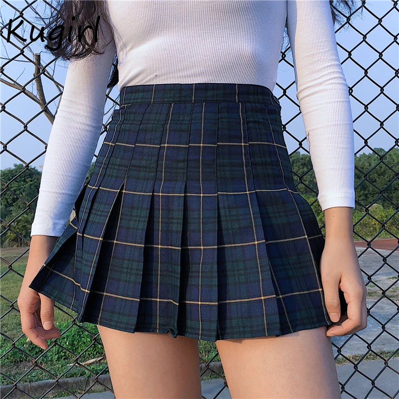 Academia High-Waisted Pleated Skirt – Pellucid