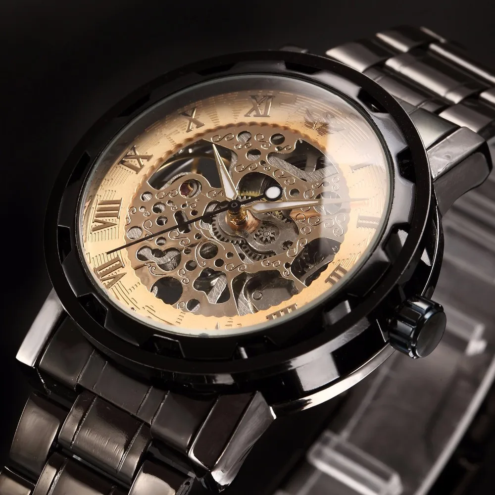 SEWOR-Skeleton-Mechanical-Hand-Wind-Watch-Luxury-Golden-Transparent-Steampunk-Roman-Numeral-Clock-Men-Stainless-Full