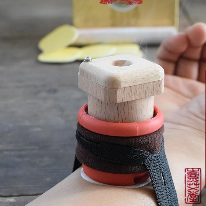 

Mini portable moxibustion box thermostat moxa box
