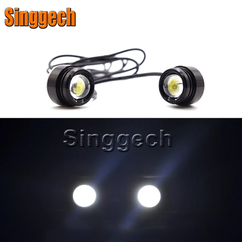 2X автомобиля 3M Стикеры ДХО &quotОрлиный глаз&quot светильник для Peugeot 307 206 308 407 207 2008 3008