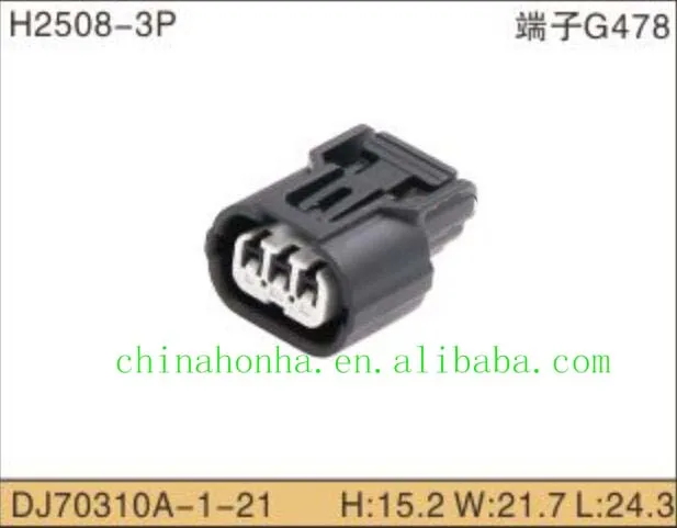 6189-0887 6918-1833 датчики Sumitomo центральный ребристый 3-контактный разъем HX 040 гнездовой |