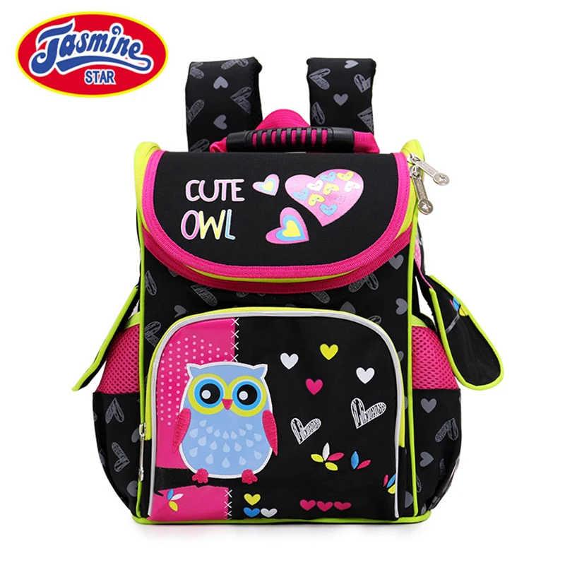 

JASMINESTAR Children School Bags For Girls Printing Cartoon Cat Backpacks Kids Boys Schoolbags Bagpack Primary Student Bookbag